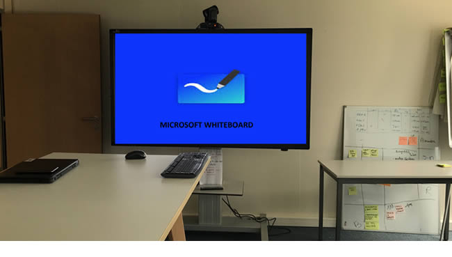 écran interactif Microsoft Whiteboard